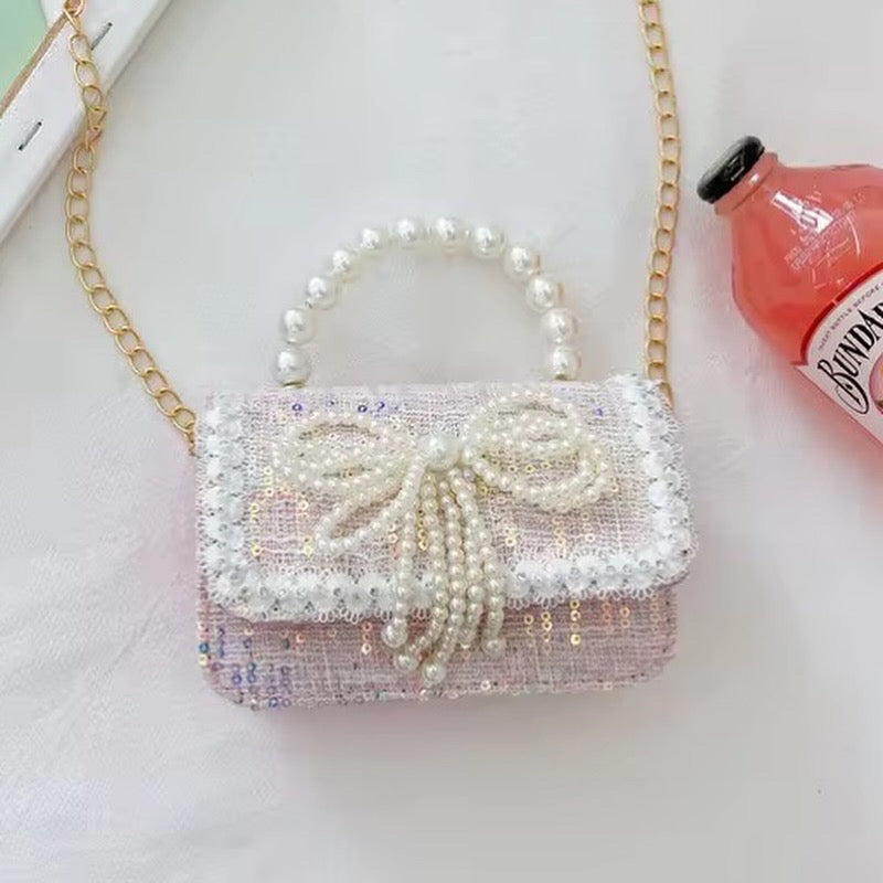 Sequence Pearl Embeded Handbags 💞