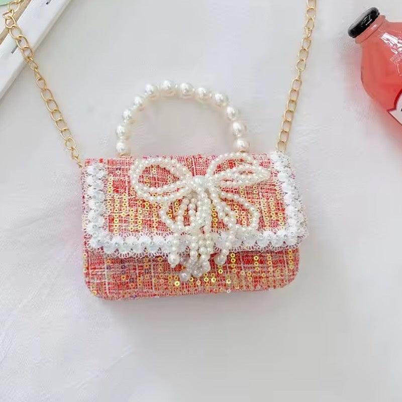 Sequence Pearl Embeded Handbags 💞