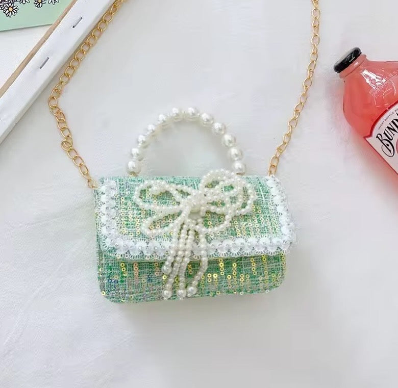 Sequence Pearl Embeded Handbags 💞