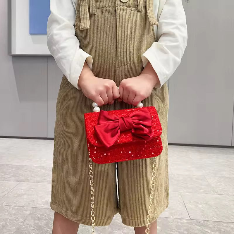 Christmas Red Bow Handbags 💞