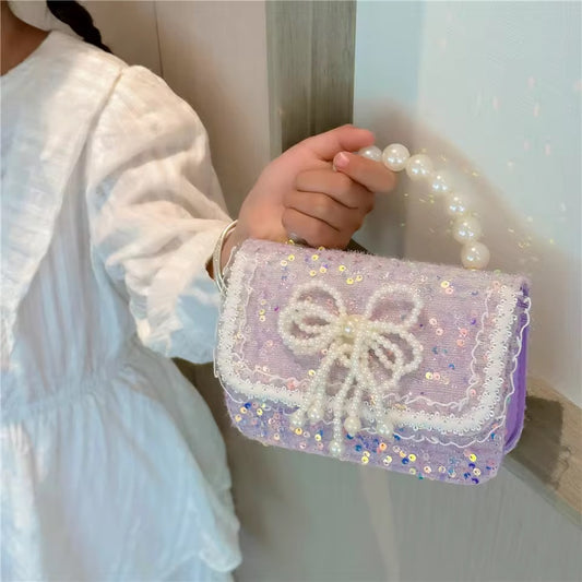 Sequence Pearl Embeded Handbags 💞