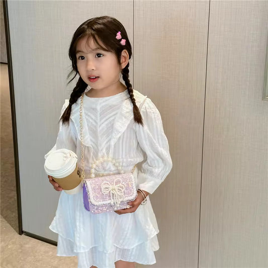 Sequence Pearl Embeded Handbags 💞