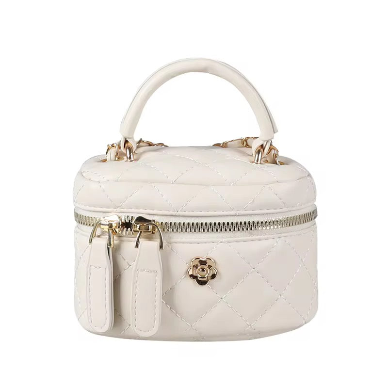 Leather Bucket Box Handbag 💞