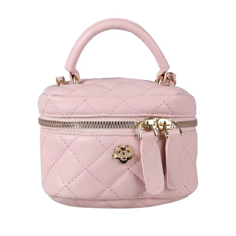 Leather Bucket Box Handbag 💞